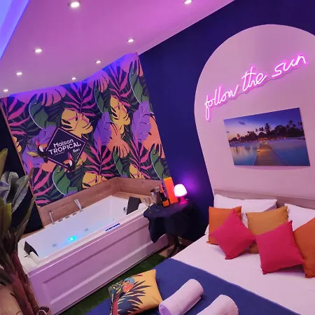 アパート Maison Tropical - Luxury Con Jacuzzi - Centro